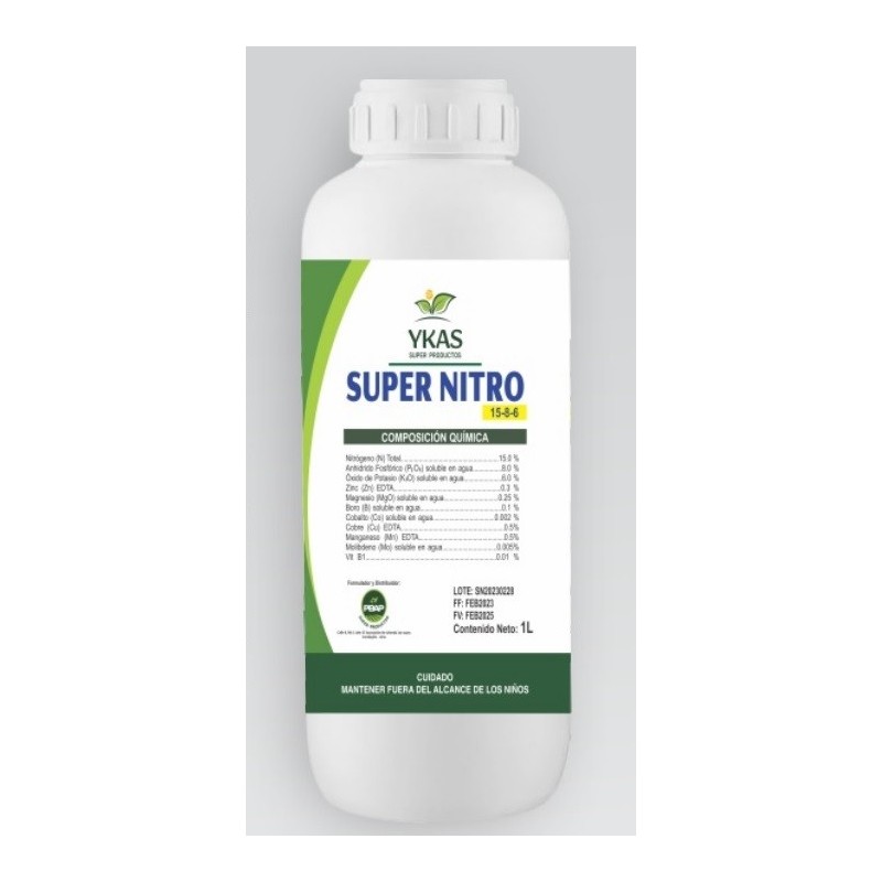 Fertilizante líquido foliar